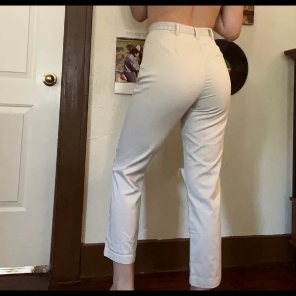 Cabin Creek High Waisted Cream Pants - Picture 2 of 5